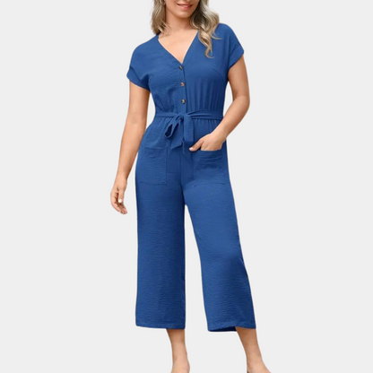 Mace - v-neck jumpsuit