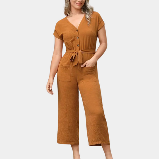 Mace - v-neck jumpsuit