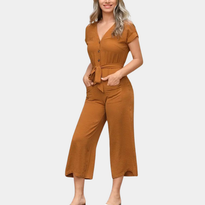 Mace - v-neck jumpsuit